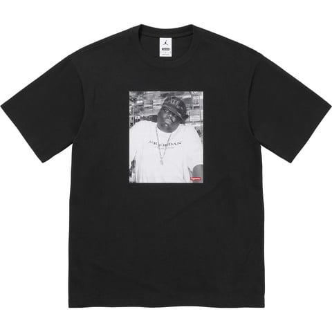 Supreme Supreme®/Jordan® Biggie S/S Top - Black