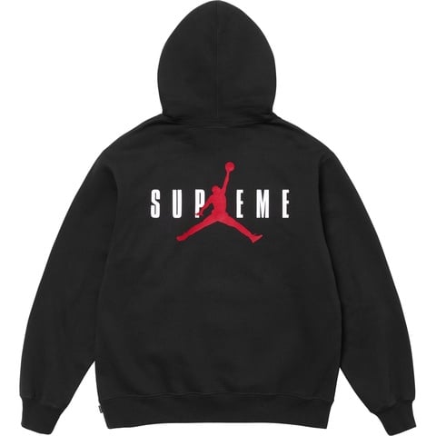Supreme Supreme®/Jordan® Hooded Sweatshirt - Black