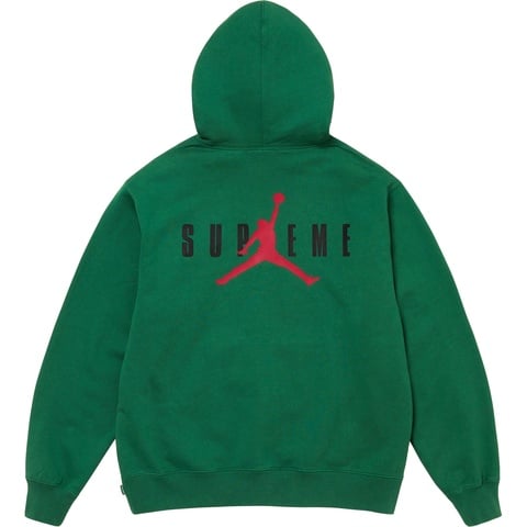 トップス Supreme Jordan Hooded Sweatshirt Green Supreme x Jordan Hooded Sweatshirt Green -Size M Medium | eBay
