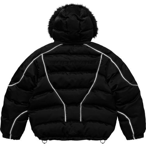 Supreme Supreme®/Jordan® Puffer Jacket - Black