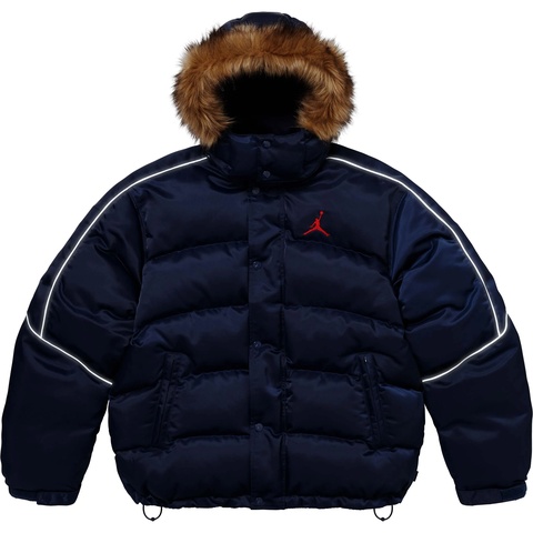 Supreme Supreme®/Jordan® Puffer Jacket - Navy