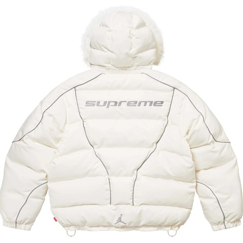 Supreme Supreme®/Jordan® Puffer Jacket - White