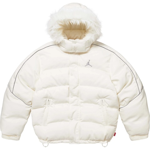 Supreme Supreme®/Jordan® Puffer Jacket - White