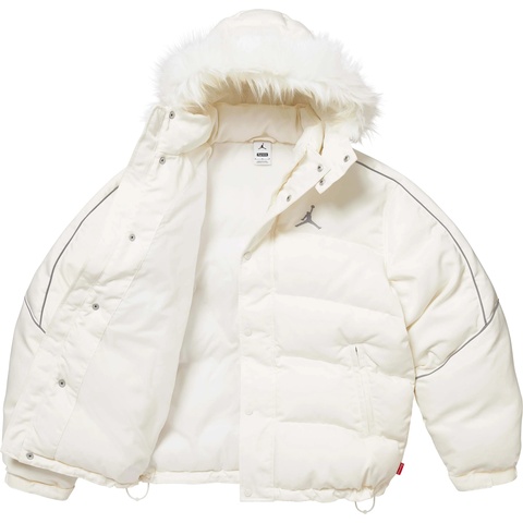 Supreme Supreme®/Jordan® Puffer Jacket - White