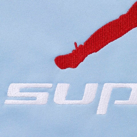 Supreme Supreme®/Jordan® Tricot Track Jacket - Light Blue