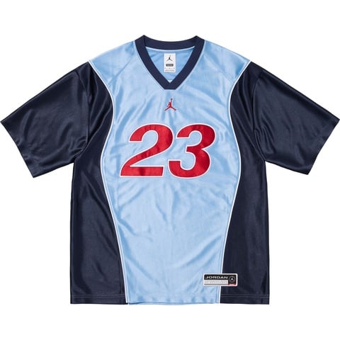 Supreme Supreme®/Jordan® Warm Up Jersey - Light Blue