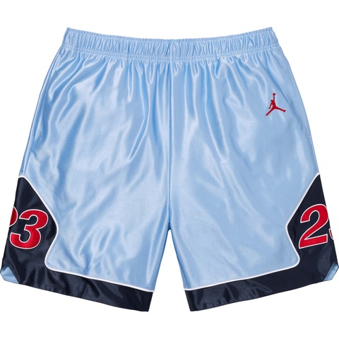Supreme Supreme®/Jordan® Warm Up Short - Light Blue