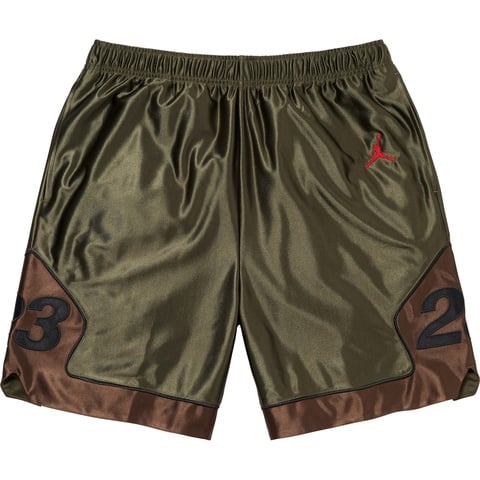 Supreme Supreme®/Jordan® Warm Up Short - Olive