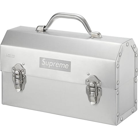 【中古・美品】Supreme L. May MFG Inc. Lunchbox Supreme®/L. May MFG Inc. Miner's Lunchbox - Supreme