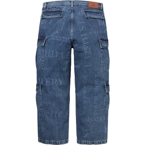 Supreme Supreme®/Martine Rose® Denim Cargo Pant - Washed Blue