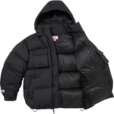 ジャケット・アウター Supreme/Martine Rose Down Puffer Jacket Supreme Martine Rose Down Puffer Jacket Black Men's - FW24 - US