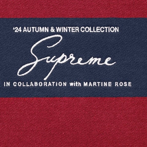 Supreme Supreme®/Martine Rose® Hooded Sweatshirt - Stripe