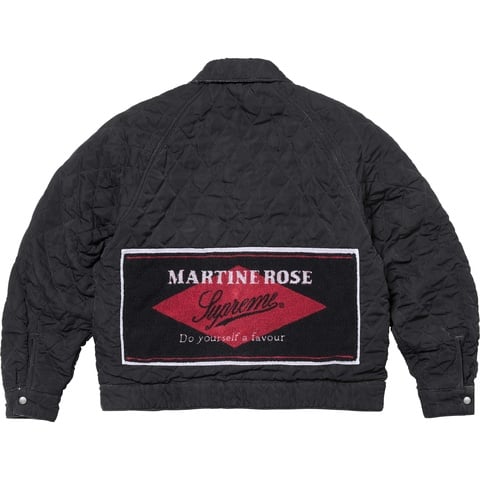 Supreme Supreme®/Martine Rose® Reversible Trucker Jacket - Washed Black