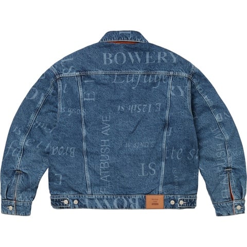 Supreme Supreme®/Martine Rose® Reversible Trucker Jacket - Washed Blue