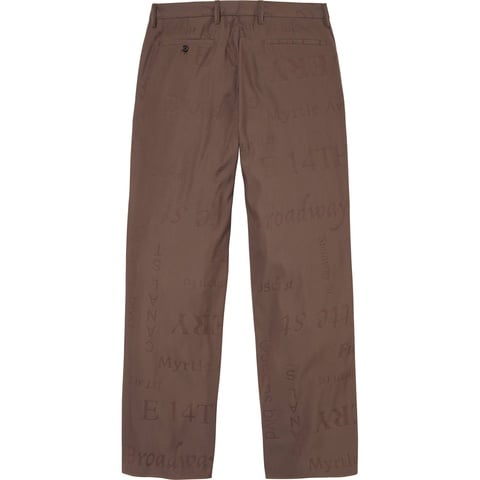 Supreme Supreme®/Martine Rose® Suit - Brown