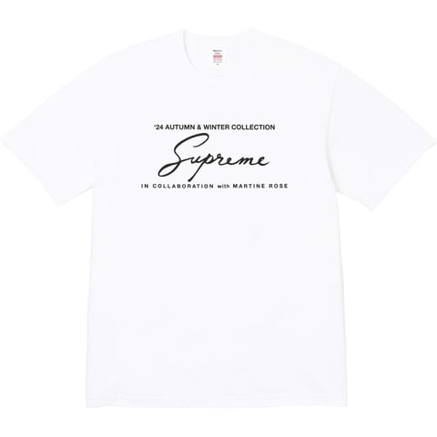 Supreme Supreme®/Martine Rose® Tee - White