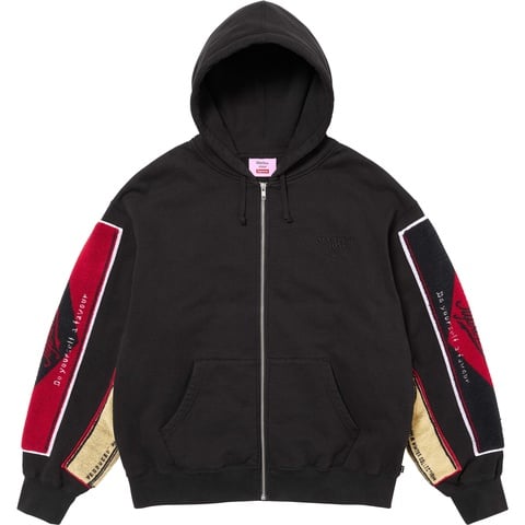 Supreme®/Martine Rose® Towel Zip Up Hooded Sweatshirt - Supreme