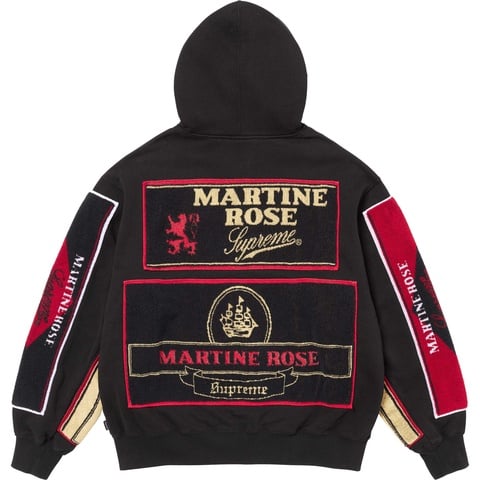 Supreme®/Martine Rose® Towel Zip Up Hooded Sweatshirt - Supreme