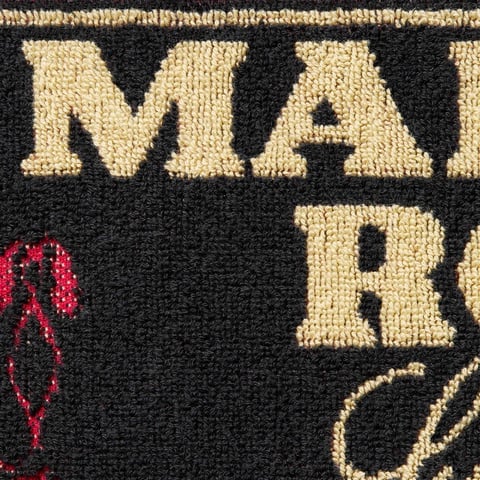 Supreme Supreme®/Martine Rose® Towel Zip Up Hooded Sweatshirt - Black