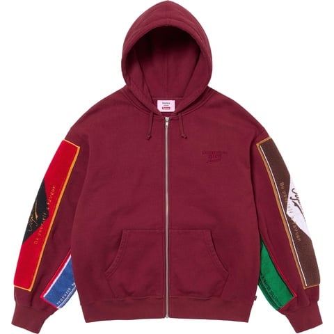 Supreme®/Martine Rose® Towel Zip Up Hooded Sweatshirt - Supreme