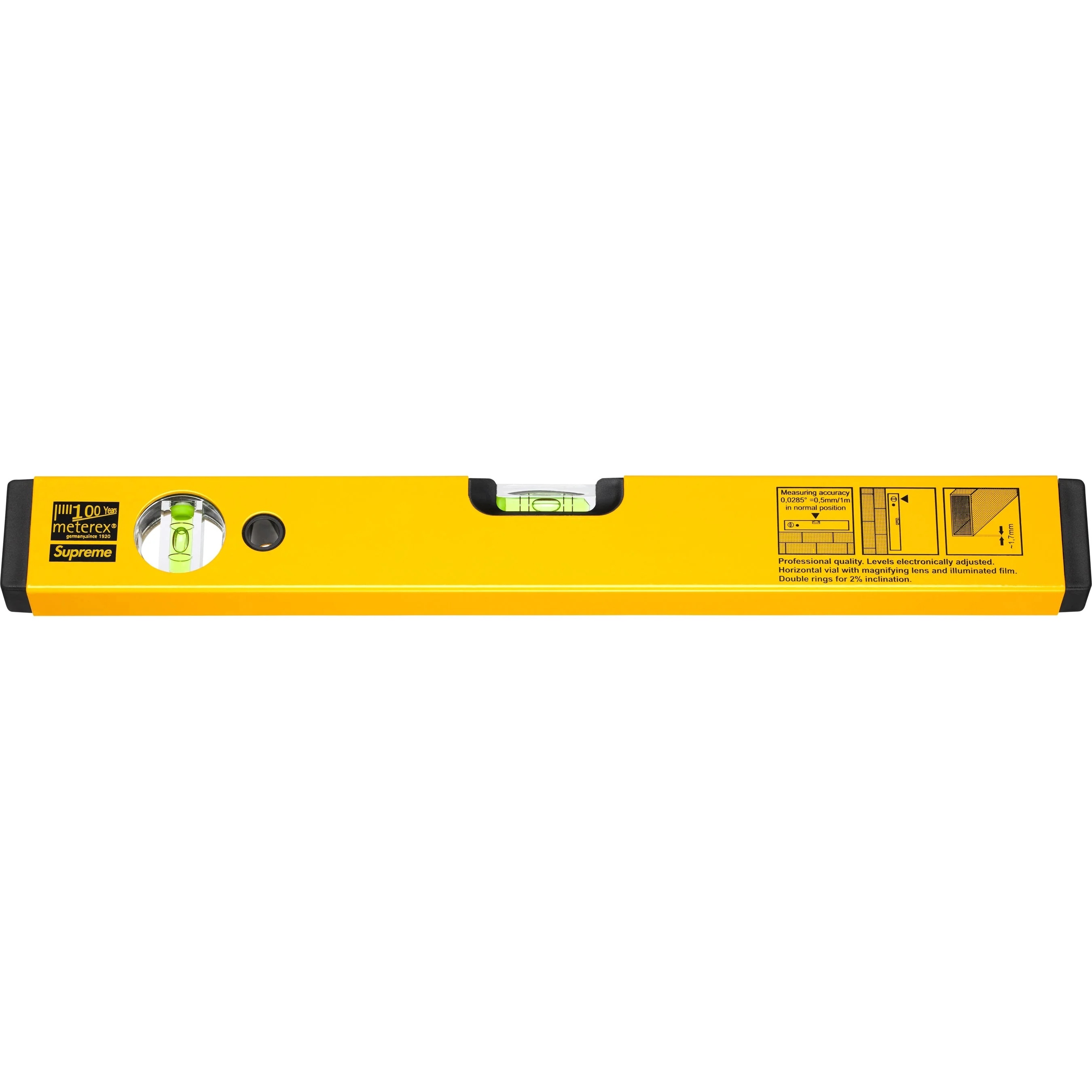Supreme Supreme Meterex Spirit Level (FW24) - Yellow - $48