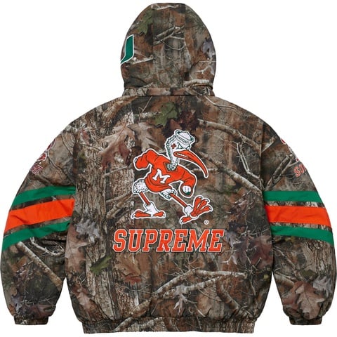 Supreme®/Mitchell & Ness NCAA Hooded Stadium Jacket - Supreme