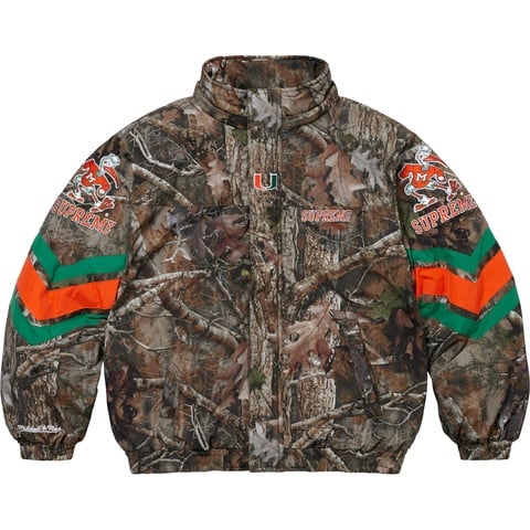Supreme®/Mitchell & Ness NCAA Hooded Stadium Jacket - Supreme