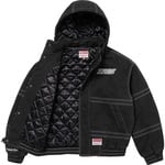 Supreme Supreme Mitchell & Ness Twill Stadium Jacket (FW24) - Black