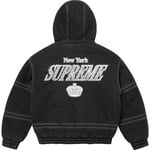 Supreme Supreme Mitchell & Ness Twill Stadium Jacket (FW24) - Black