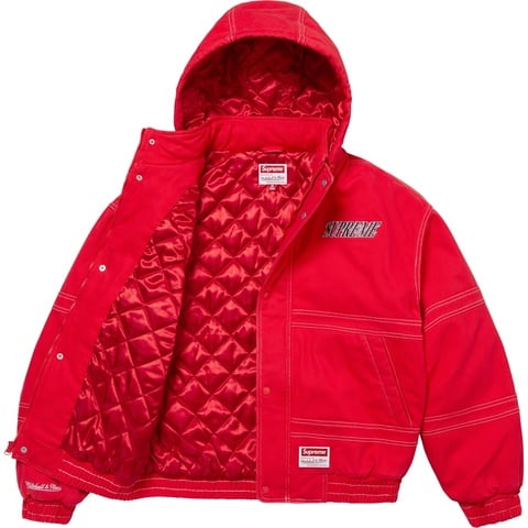 Supreme®/Mitchell & Ness® Twill Stadium Jacket - Supreme