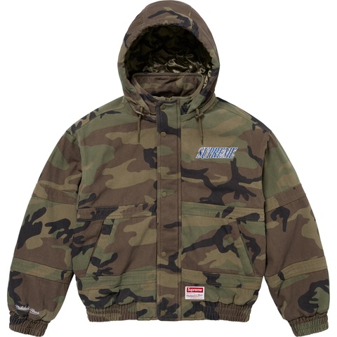 Supreme®/Mitchell & Ness® Twill Stadium Jacket - Supreme