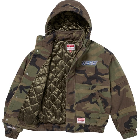 Supreme®/Mitchell & Ness® Twill Stadium Jacket - Supreme