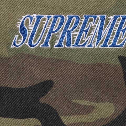 Supreme Supreme®/Mitchell & Ness® Twill Stadium Jacket - Woodland Camo