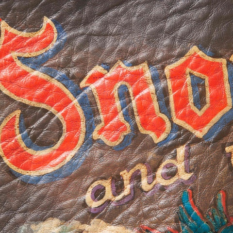 Supreme Supreme®/Schott® Snow White Hand-Painted Leather A2 Jacket - Brown