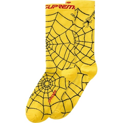 Supreme Supreme®/Spyder® Crew Socks (1 Pack) - Yellow