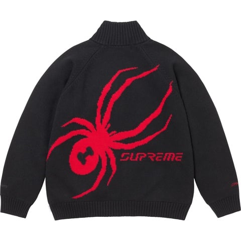 Supreme Supreme®/Spyder® WINDSTOPPER® Zip Up Sweater - Black