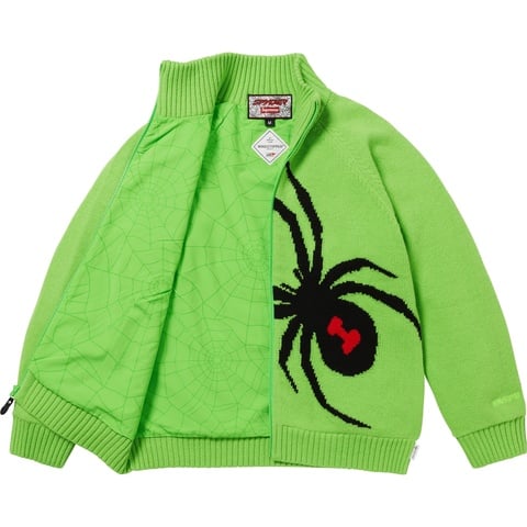 Supreme Supreme®/Spyder® WINDSTOPPER® Zip Up Sweater - Green