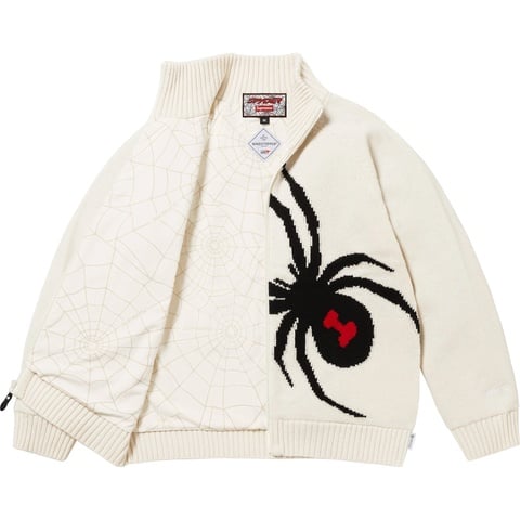 Supreme Supreme®/Spyder® WINDSTOPPER® Zip Up Sweater - Stone