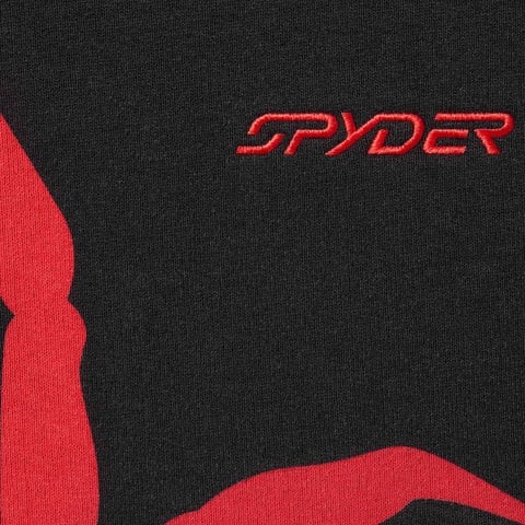 Supreme Supreme®/Spyder® Zip Up Hooded Sweatshirt - Black