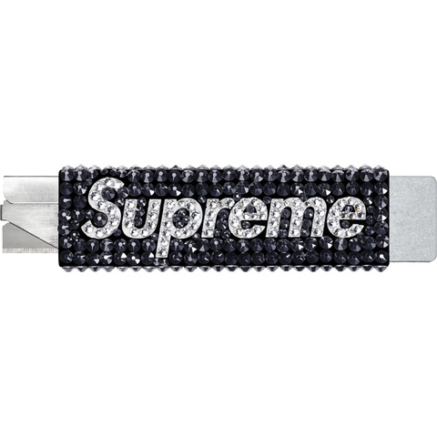Supreme Supreme®/Swarovski® Crystal Box Cutter - Black