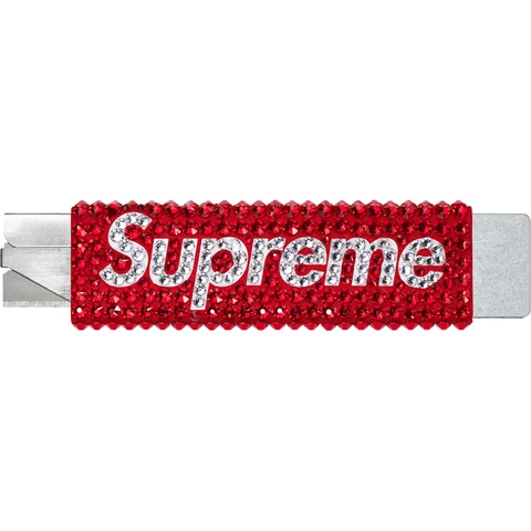 Supreme Supreme®/Swarovski® Crystal Box Cutter - Red