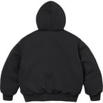 Supreme Supreme The North Face Down Zip Up Hooded Sweatshirt (FW24) - Black