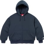 Supreme Supreme The North Face Down Zip Up Hooded Sweatshirt (FW24) - Navy