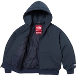 Supreme Supreme The North Face Down Zip Up Hooded Sweatshirt (FW24) - Navy