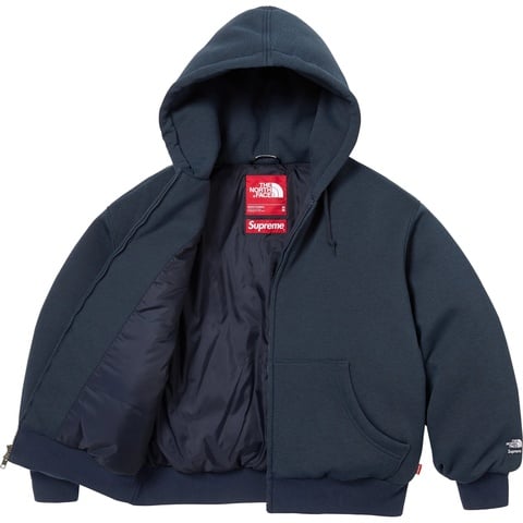 Supreme®/The North Face® Down Zip Up Hooded Sweatshirt - Supreme