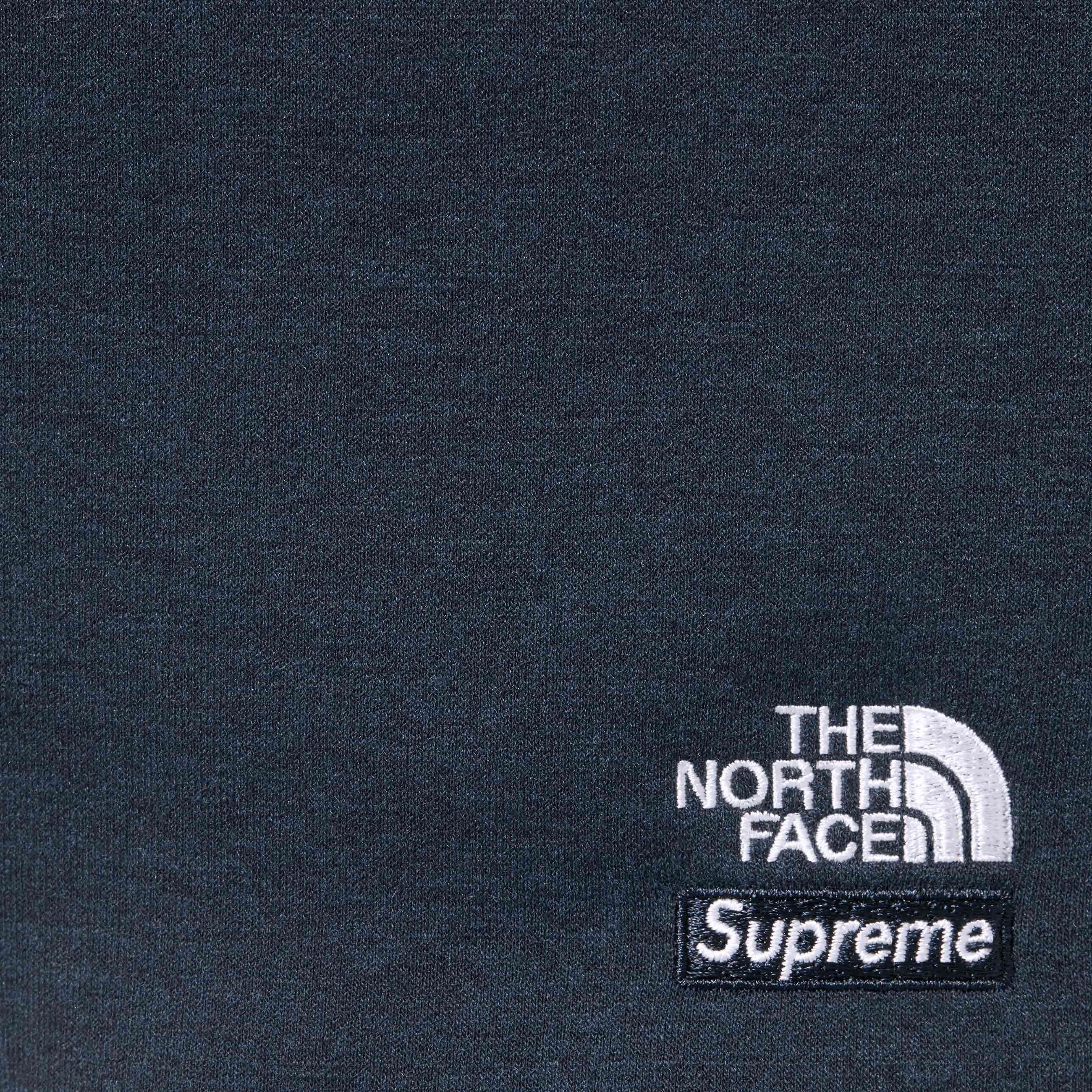 Supreme Supreme The North Face Down Zip Up Hooded Sweatshirt (FW24) - Navy - $298