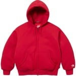 Supreme Supreme The North Face Down Zip Up Hooded Sweatshirt (FW24) - Red