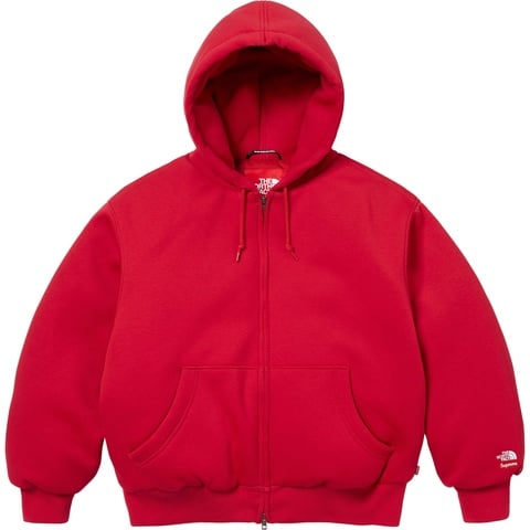 Supreme®/The North Face® Down Zip Up Hooded Sweatshirt - Supreme