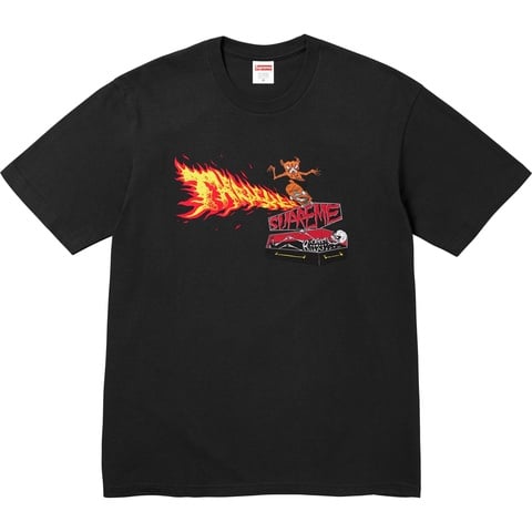 Supreme®/Thrasher® Back Tail Tee - Supreme