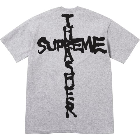 Supreme Supreme®/Thrasher® Cross Tee - Heather Grey
